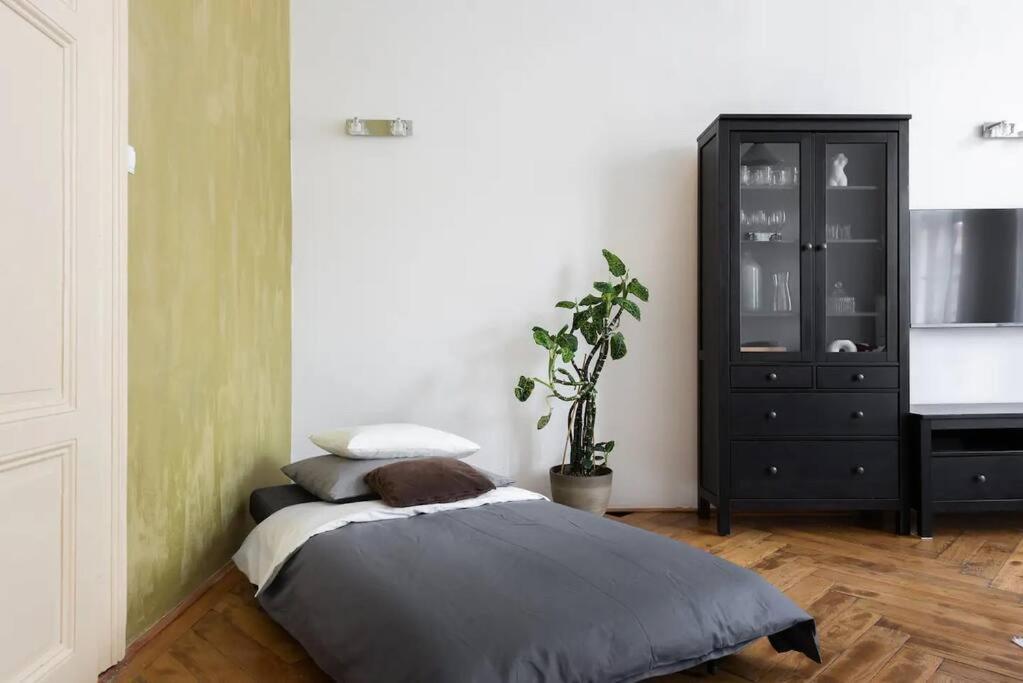 Spacious Apartment With Balcony At Wenceslas Sq Praag Buitenkant foto